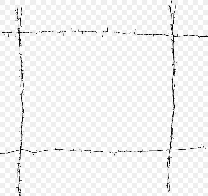Barbed Wire Sticker Fence PicsArt Photo Studio, PNG, 1087x1024px, Barbed Wire, Area, Black And White, Branch, Fence Download Free