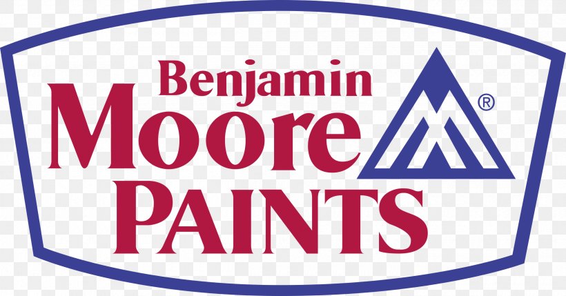 Benjamin Moore & Co. Logo Paint, PNG, 2400x1256px, Benjamin Moore Co, Area, Brand, Color, Diy Store Download Free
