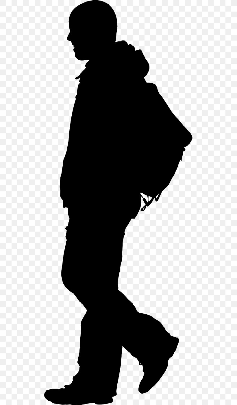 Silhouette Man Male Black & White, PNG, 513x1399px, Silhouette, Architecture, Black, Black White M, Blackandwhite Download Free
