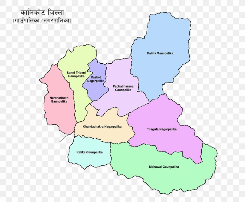 Kalikot District Myagdi District Gaunpalika Nepalese Local Elections, 2017 District Administration In Nepal, PNG, 900x743px, Local Government, Area, Ecoregion, Jyeshtha, Map Download Free