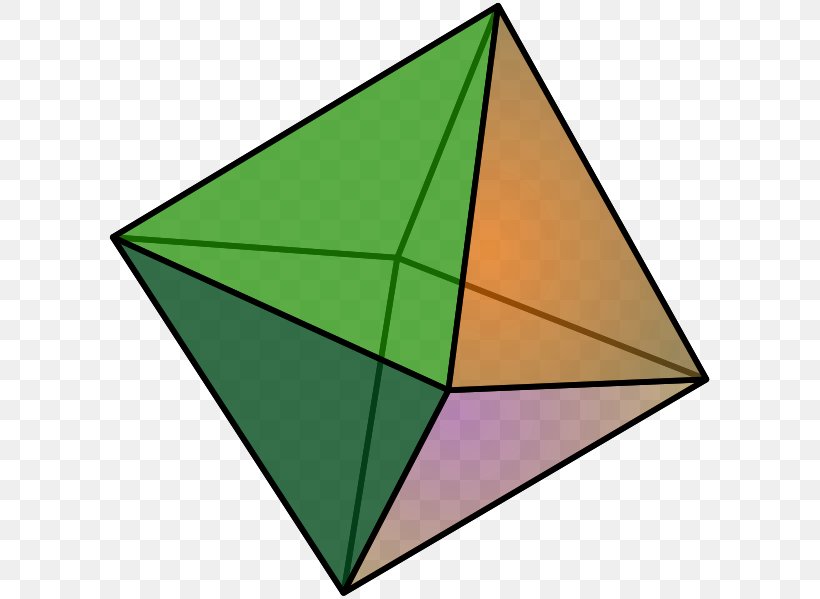 Octahedron Square Pyramid Base, PNG, 605x599px, Octahedron, Area, Base, Face, Grass Download Free