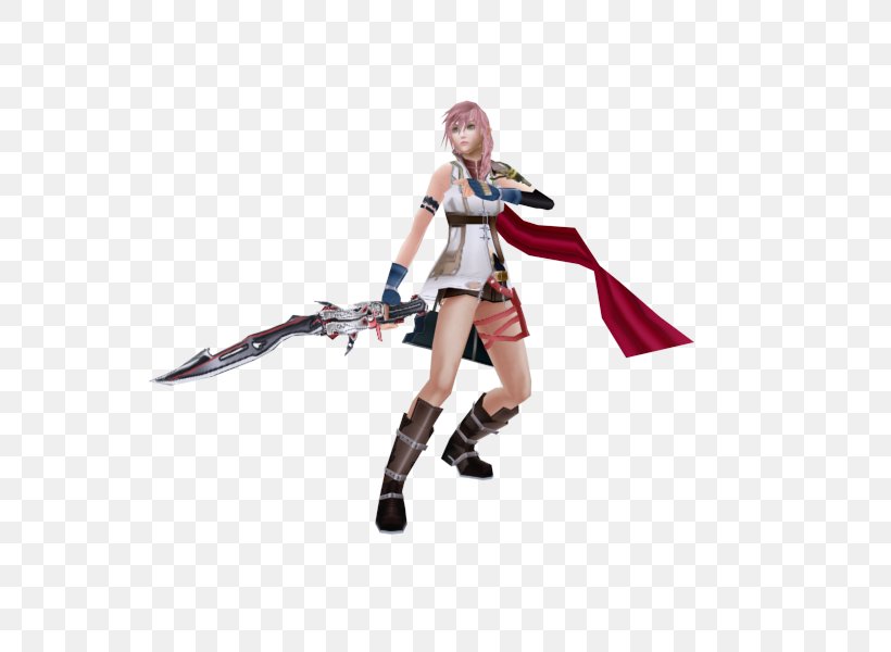 Dissidia Final Fantasy Lance Lightning Weapon, PNG, 800x600px, Dissidia Final Fantasy, Action Figure, Cold Weapon, Costume, Figurine Download Free