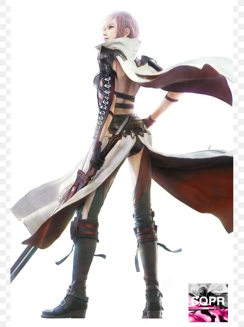 Lightning Returns: Final Fantasy XIII Final Fantasy XIII-2 Xbox 360, PNG, 749x1100px, Final Fantasy Xiii, Action Figure, Ali Hillis, Cold Weapon, Costume Download Free