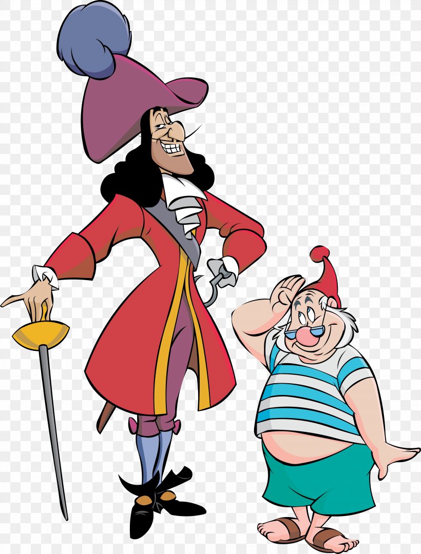 Captain Hook Peter Pan Smee The Walt Disney Company Cattivi Disney, PNG ...