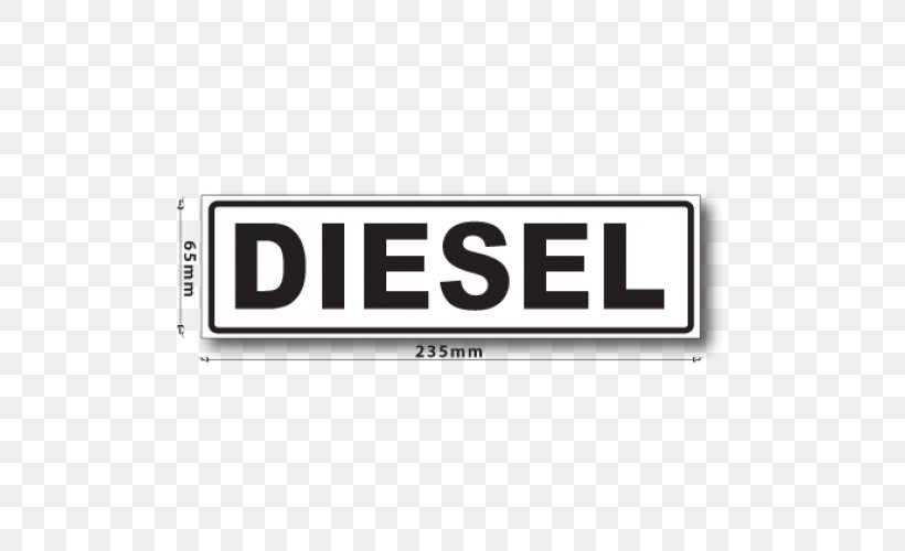 Car Decal Sticker Diesel Fuel Label, PNG, 500x500px, Car, Adhesive, Area, Automotive Exterior, Brand Download Free