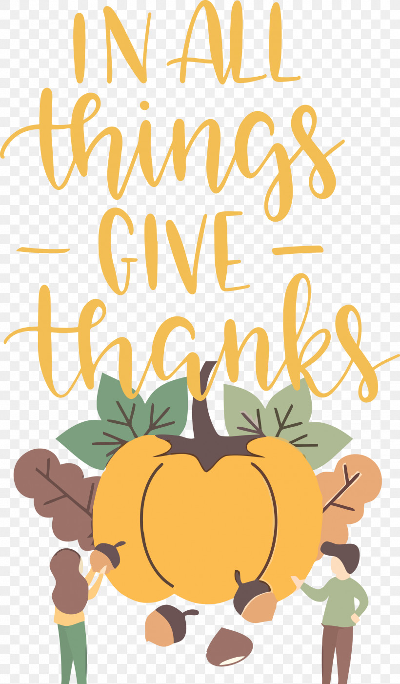 Give Thanks Thanksgiving Autumn, PNG, 1755x3000px, Give Thanks, Autumn, Cartoon, Commodity, Flower Download Free