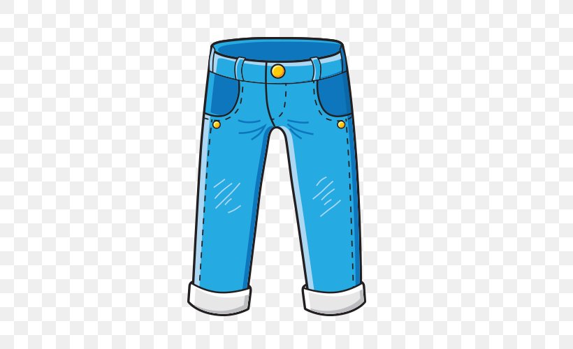 Pants Jeans T-shirt Cartoon, PNG, 500x500px, Pants, Active Shorts, Area, Cartoon, Clothing Download Free