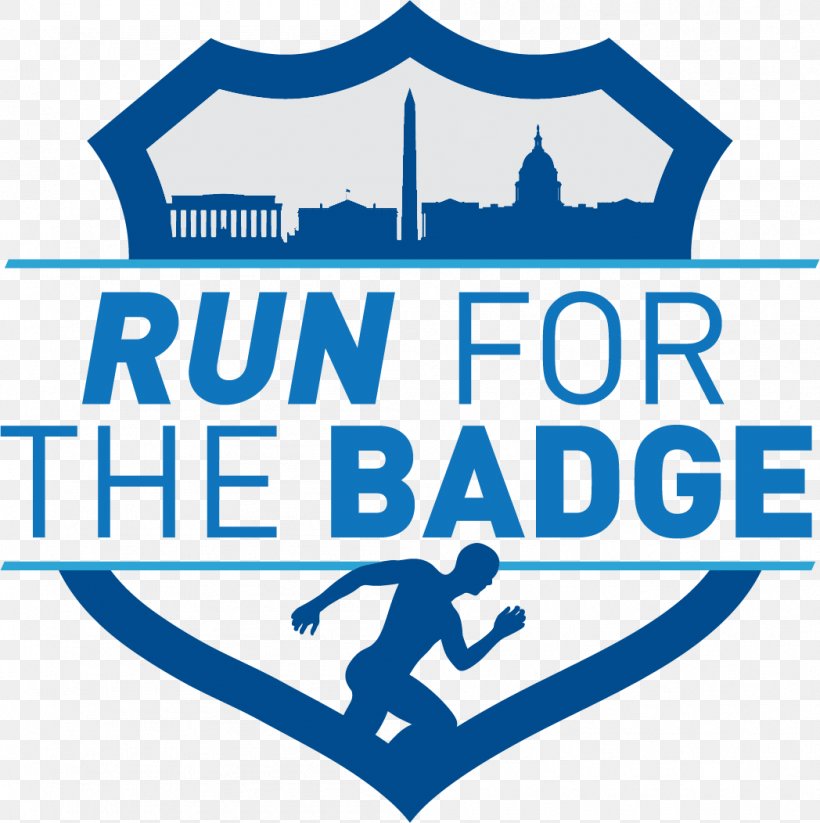 Run For The Badge 5K National Law Enforcement Officers Memorial Police Peace Officers Memorial Day Logo, PNG, 1048x1052px, 2018, Police, Area, Blue, Brand Download Free