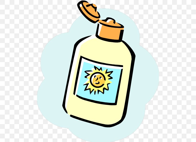 Sunscreen Lotion Factor De Protección Solar Clip Art, PNG, 510x595px, Sunscreen, Artwork, Cream, Food, Lotion Download Free
