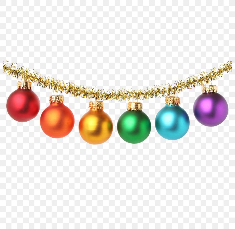 Christmas Decoration Christmas Ornament Christmas Tree Clip Art, PNG, 800x800px, Christmas Decoration, Bead, Body Jewelry, Chain, Christmas Download Free