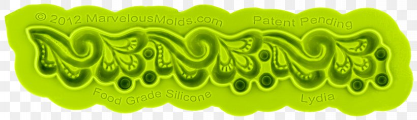 Lace Border, PNG, 2656x767px, Mold, Baking, Cake, Cake Decorating, Green Download Free