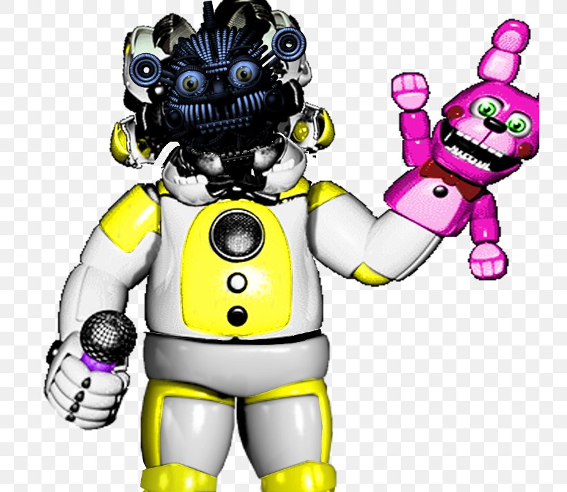 Five Nights At Freddy's: Sister Location Animatronics Robot Action & Toy Figures DeviantArt, PNG, 741x712px, Animatronics, Action Figure, Action Toy Figures, Art, Character Download Free