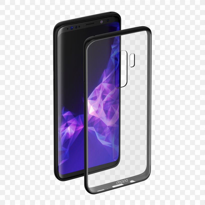 Smartphone Samsung Galaxy S9+ Samsung Galaxy S8+, PNG, 2000x2000px, Smartphone, Communication Device, Electric Battery, Gadget, Glass Download Free