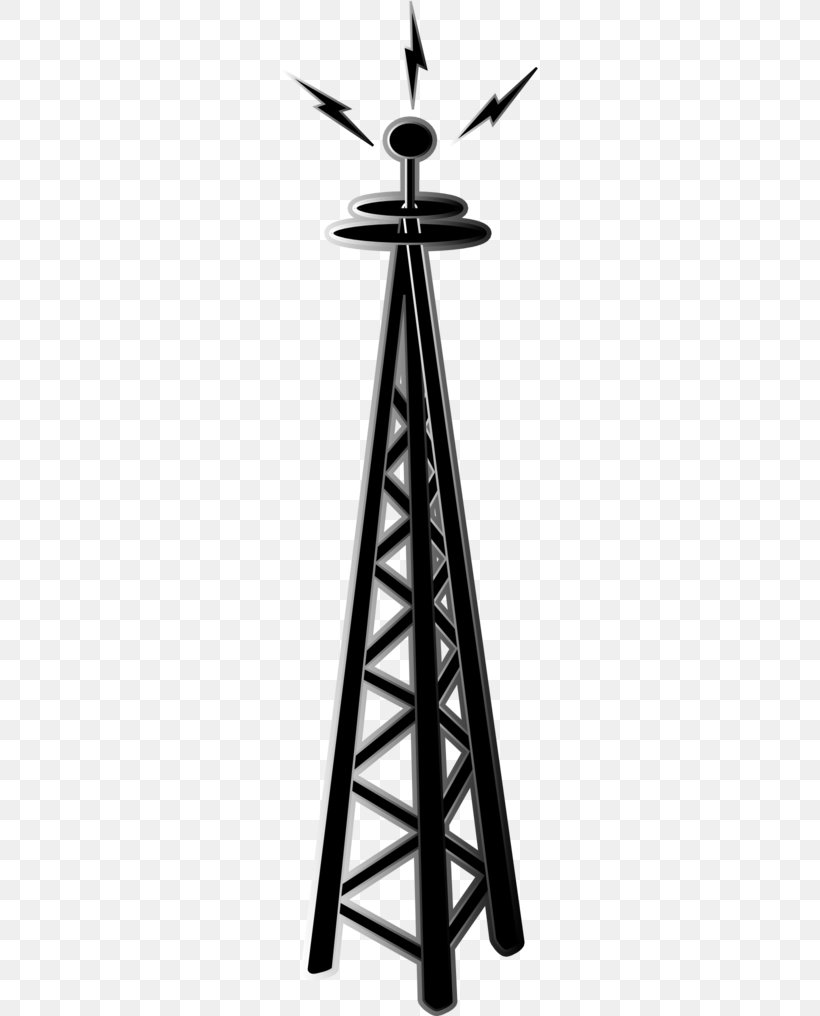 Telecommunications Tower Cell Site Clip Art, PNG, 256x1016px, Tower, Aerials, Black And White, Cell Site, Energy Download Free