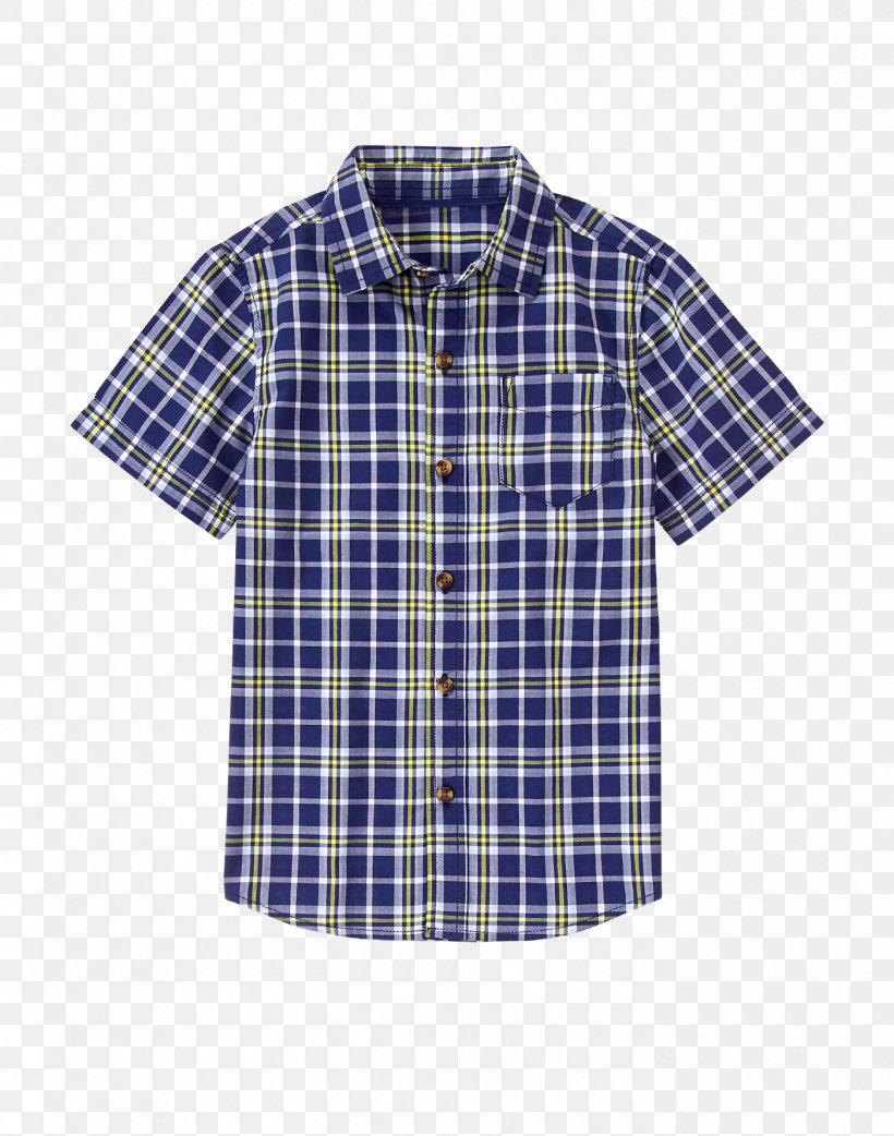 Blouse Dress Shirt Sleeve Tartan, PNG, 1400x1780px, Blouse, Blue, Button, Check, Cobalt Blue Download Free