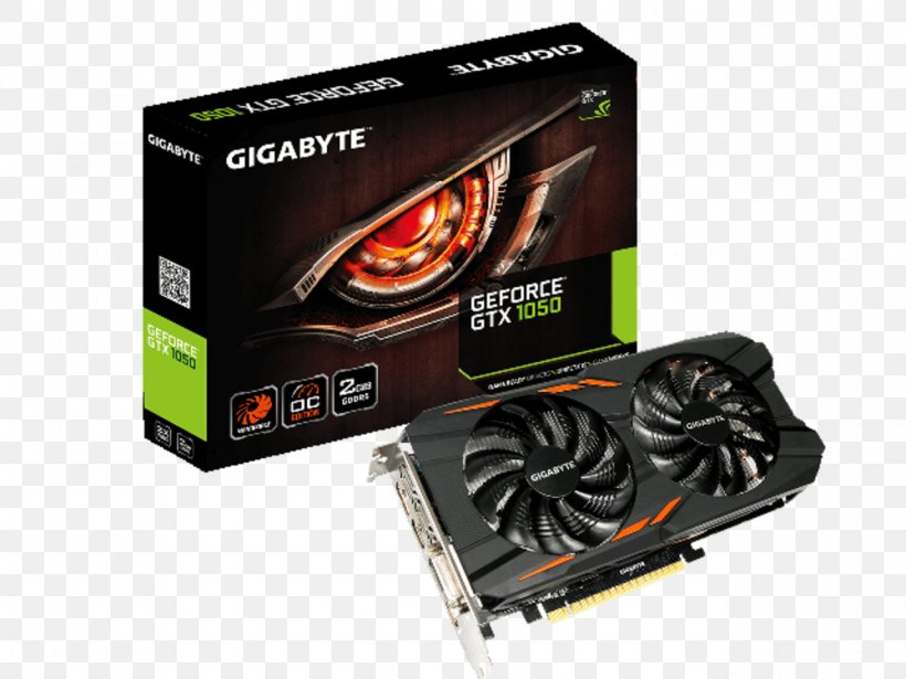 Graphics Cards & Video Adapters NVIDIA GeForce GTX 1050 Ti 英伟达精视GTX Gigabyte Technology, PNG, 1280x960px, Graphics Cards Video Adapters, Computer Component, Computer Cooling, Electronic Device, Electronics Accessory Download Free