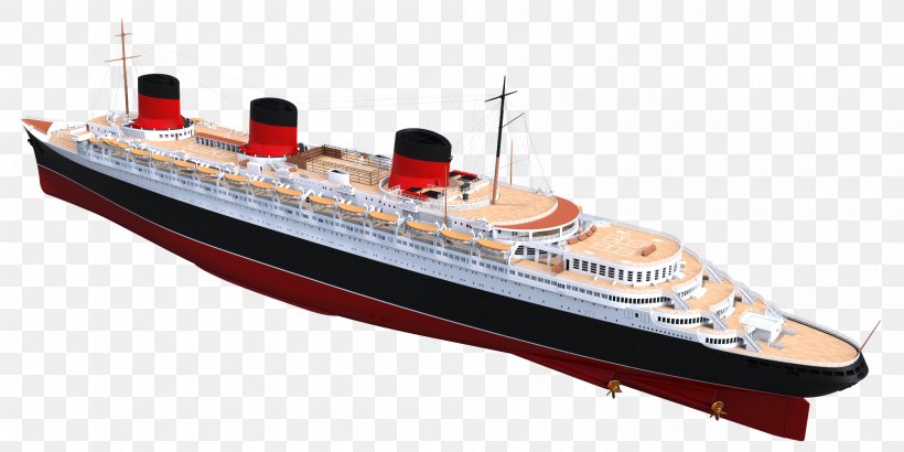 Ocean Liner SS Normandie Ship Plastic Model 1:700 Scale, PNG, 2000x1000px, 1700 Scale, Ocean Liner, Cruise Ship, Heavy Cruiser, Motor Ship Download Free
