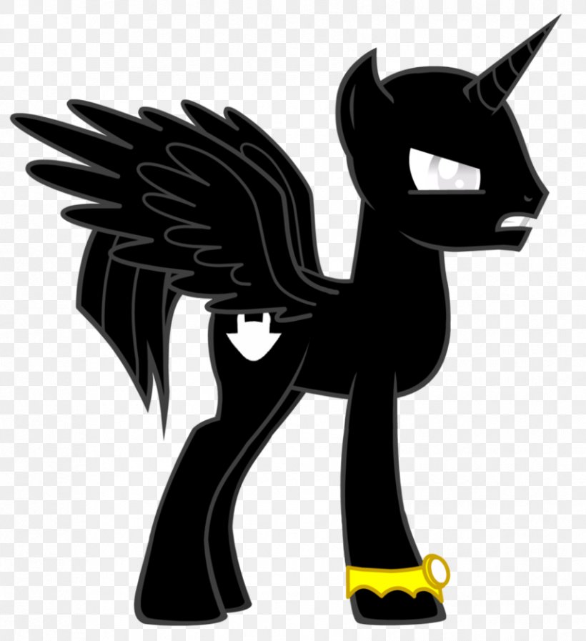 Pony Horse Cat Legendary Creature Cartoon, PNG, 854x935px, Pony, Black And White, Cartoon, Cat, Fictional Character Download Free