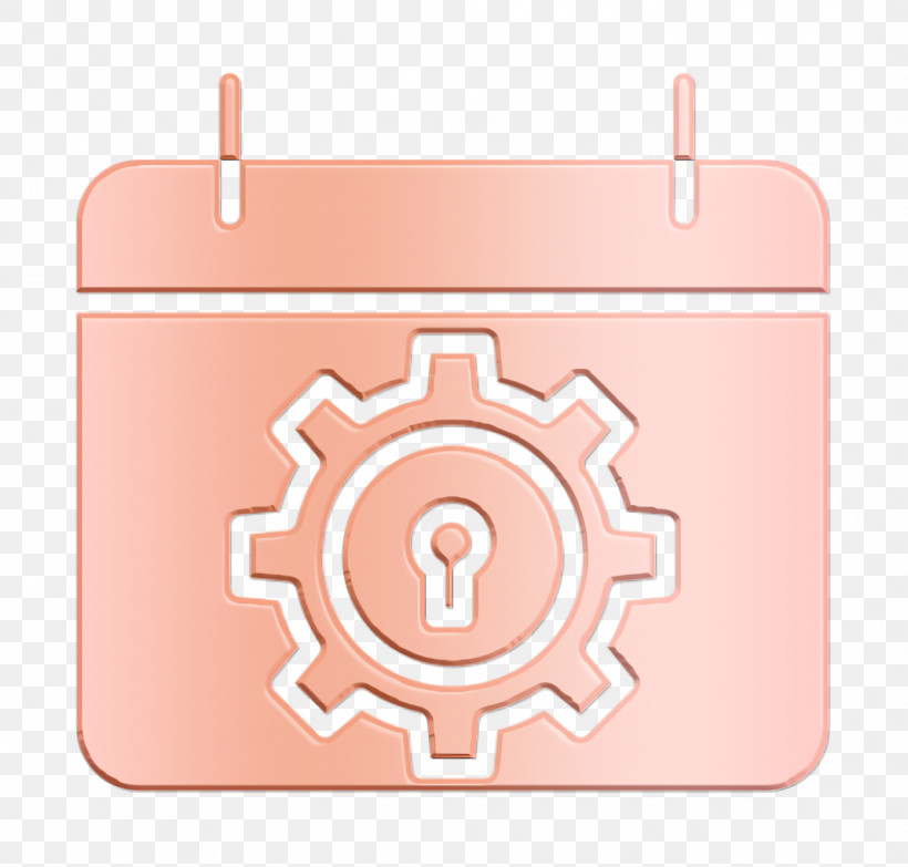 Cyber Icon Calendar Icon, PNG, 1068x1020px, Cyber Icon, Beige, Calendar Icon, Peach, Pink Download Free