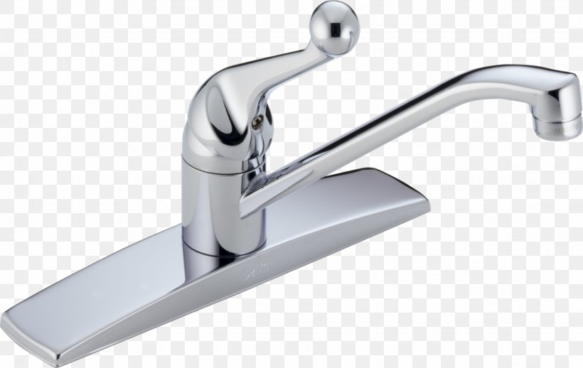 Faucet Handles & Controls Delta Single Handle Kitchen Faucet Faucets Delta Faucet 100LF-WF Classic, PNG, 1842x1164px, Faucet Handles Controls, Baths, Bathtub Accessory, Delta Faucet Company, Faucets Download Free