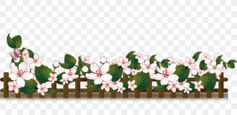 Fences, PNG, 4226x2063px, Fence, Advertising, Blossom, Branch, Fences Download Free