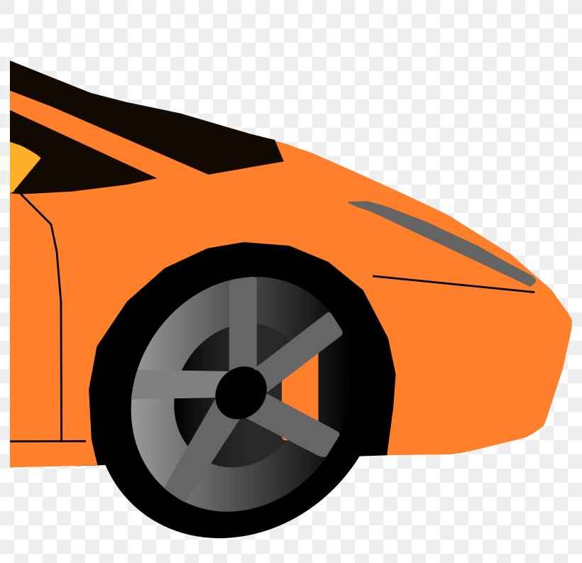 Sports Car Ford Mustang Clip Art Lamborghini, PNG, 792x793px, Car, Ford Mustang, Lamborghini, Orange, Rim Download Free