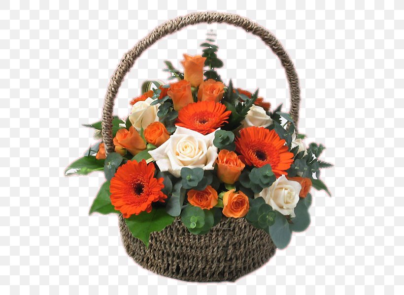 Floral Design Cut Flowers Basket Flower Bouquet, PNG, 600x600px, Floral Design, Art, Artificial Flower, Basket, Bloemisterij Download Free
