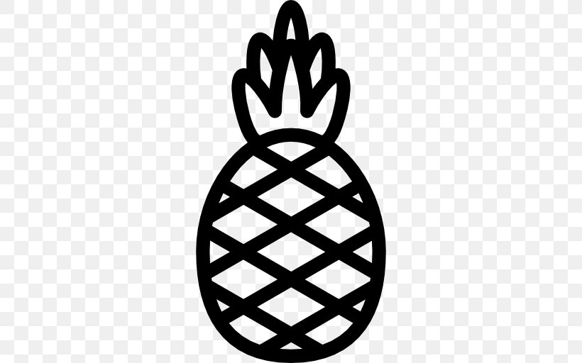 Pineapple, PNG, 512x512px, Pineapple, Big Pineapple, Black And White, Cake, Dried Fruit Download Free