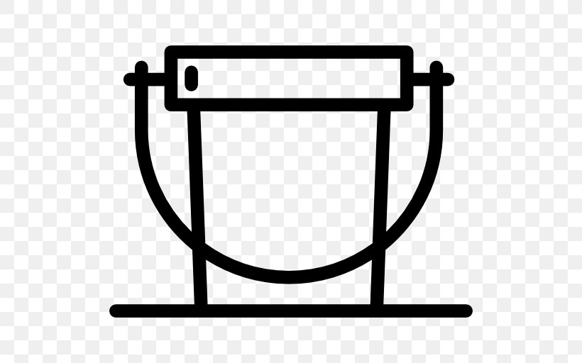 Sand Bucket, PNG, 512x512px, Bucket, Area, Black And White, Pdf Download Free