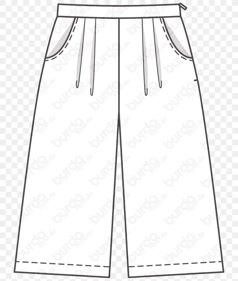 Skirt Burda Style Pattern Fashion Yoke, PNG, 770x967px, Skirt, Black, Black And White, Boilersuit, Bund Download Free