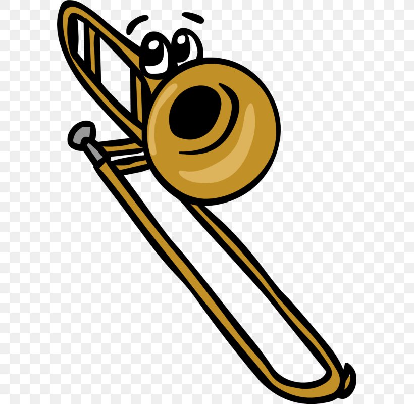 Trombone Concerto Cartoon Musical Instruments Clip Art, PNG, 593x800px ...