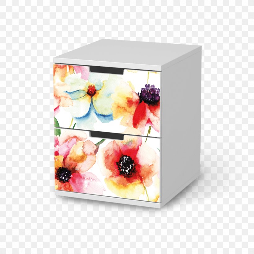 Window Films Watercolor Painting Paper, PNG, 1000x1000px, Window, Bedroom, Floral Design, Flower, Flowering Plant Download Free