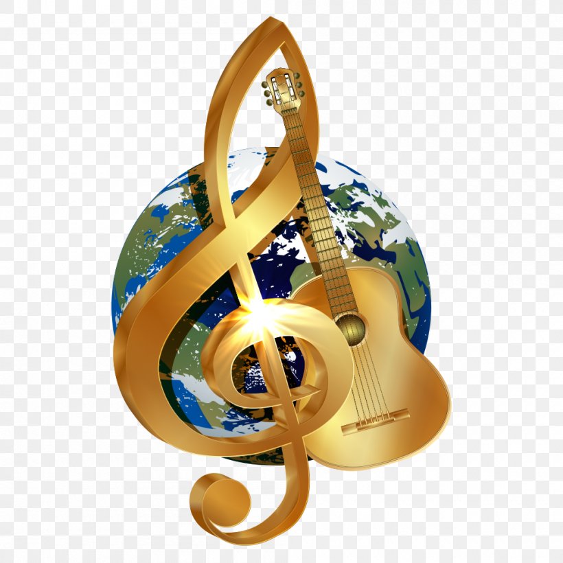 Earth Musical Note, PNG, 1000x1000px, Watercolor, Cartoon, Flower, Frame, Heart Download Free