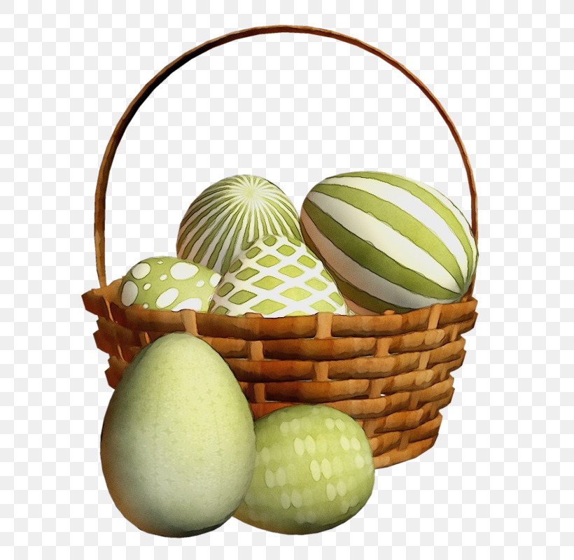 Easter Egg, PNG, 641x800px, Watercolor, Basket, Cantaloupe, Cucumis, Easter Download Free