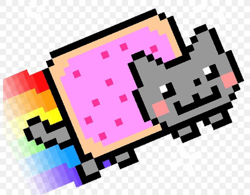 Flappy Nyan Cat YouTube Desktop Wallpaper, PNG, 800x640px, Watercolor, Cartoon, Flower, Frame, Heart Download Free