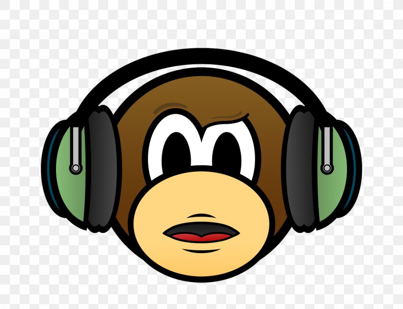 Headphones Monkey Chimpanzee Gorilla Logo, PNG, 1920x1476px, Headphones, Audio, Audio Equipment, Brand, Chimpanzee Download Free