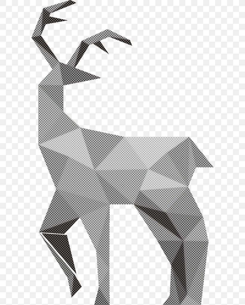 Origami, PNG, 612x1023px, Deer, Antelope, Creative Arts, Origami, Reindeer Download Free