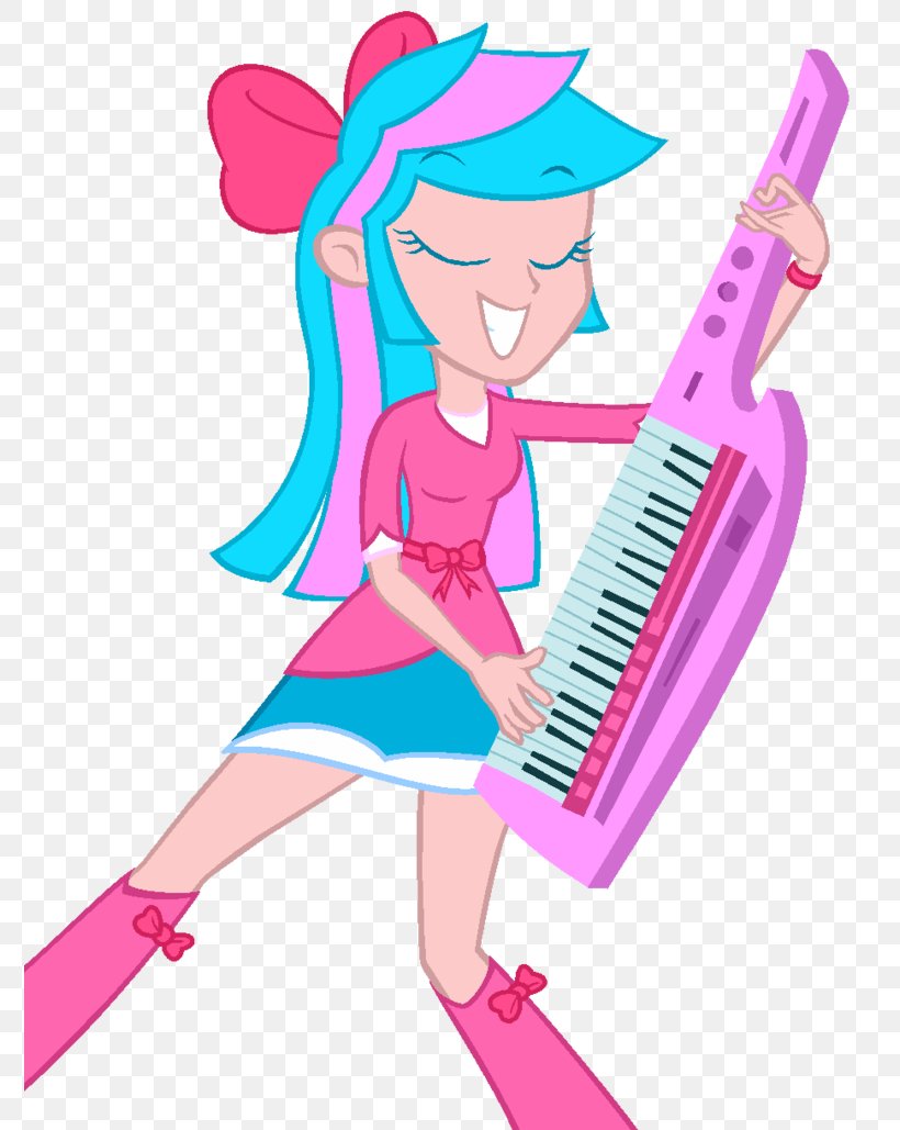 Rarity Keytar My Little Pony: Equestria Girls Musical Instruments Violin, PNG, 776x1029px, Watercolor, Cartoon, Flower, Frame, Heart Download Free