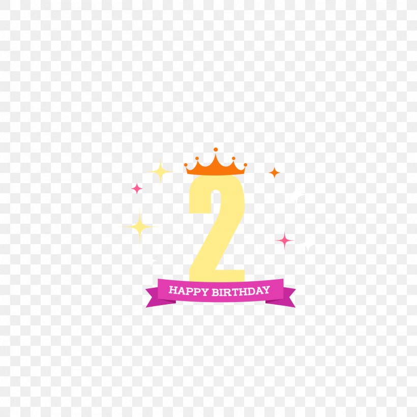 2 Years Old Birthday Party Vector, PNG, 1458x1458px, Birthday, Area, Brand, Happy Birthday To You, Logo Download Free