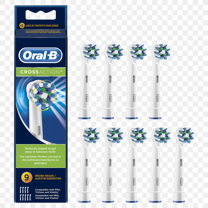 Electric Toothbrush Oral-B Pro-Health CrossAction, PNG, 2000x2000px, Watercolor, Cartoon, Flower, Frame, Heart Download Free