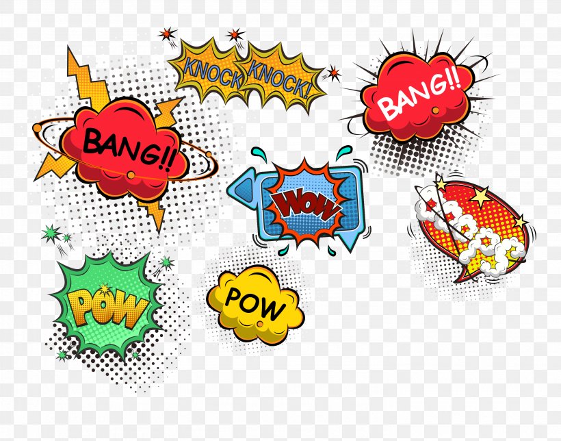 Explosion Label Vector, PNG, 2982x2342px, Speech Balloon, Bubble, Clip Art, Comic Book, Comics Download Free