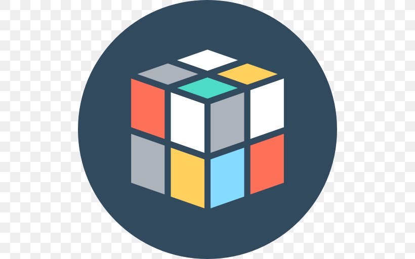 Rubik's Cube Puzzle Cube Portable Network Graphics Computer Icons, PNG, 512x512px, Cube, Area, Blue, Brand, Game Download Free