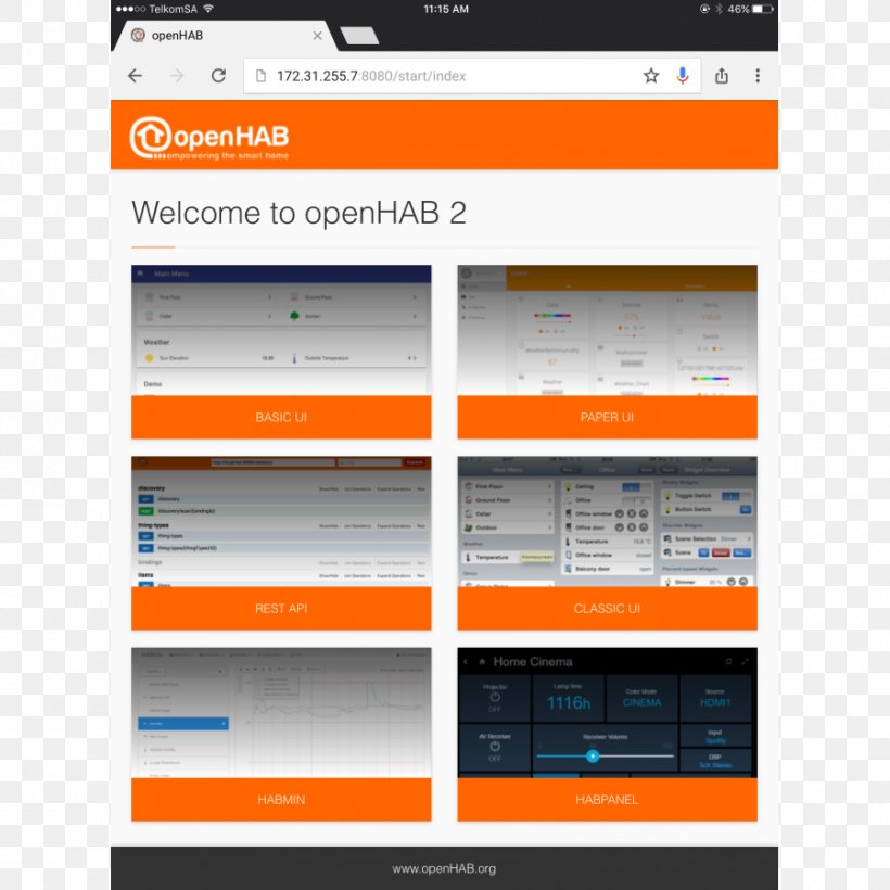 OpenHAB MQTT Raspberry Pi Raspbian User Interface, PNG, 900x900px, Openhab, Brand, Computer, Computer Servers, Installation Download Free