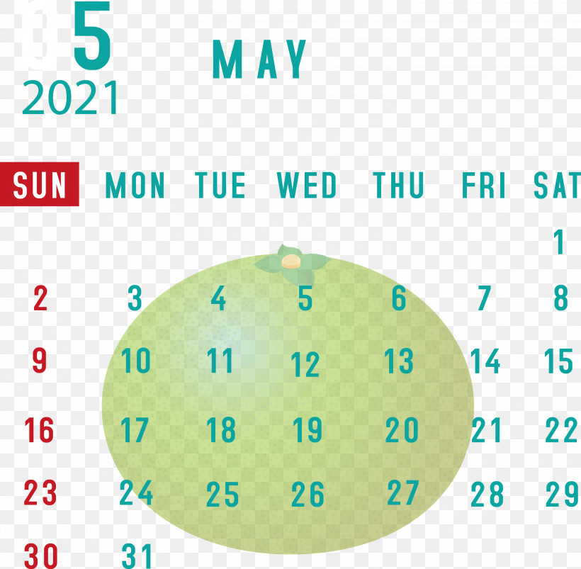 May 2021 Printable Calendar May 2021 Calendar, PNG, 3000x2939px, May 2021 Printable Calendar, Aqua M, Calendar System, Digital Media Player, Google Nexus Download Free