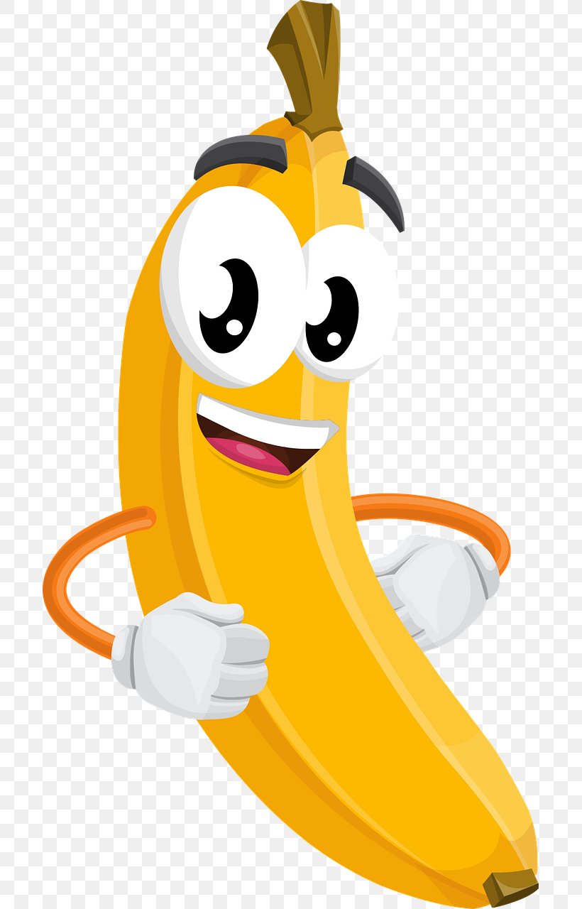 Banana Bread Humour Fruit, PNG, 699x1280px, Banana Bread, Banana, Banana Family, Beak, Drawing Download Free