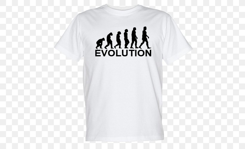 T-shirt Evolution Hoodie Top Blouse, PNG, 500x500px, Tshirt, Active Shirt, Black, Blouse, Brand Download Free