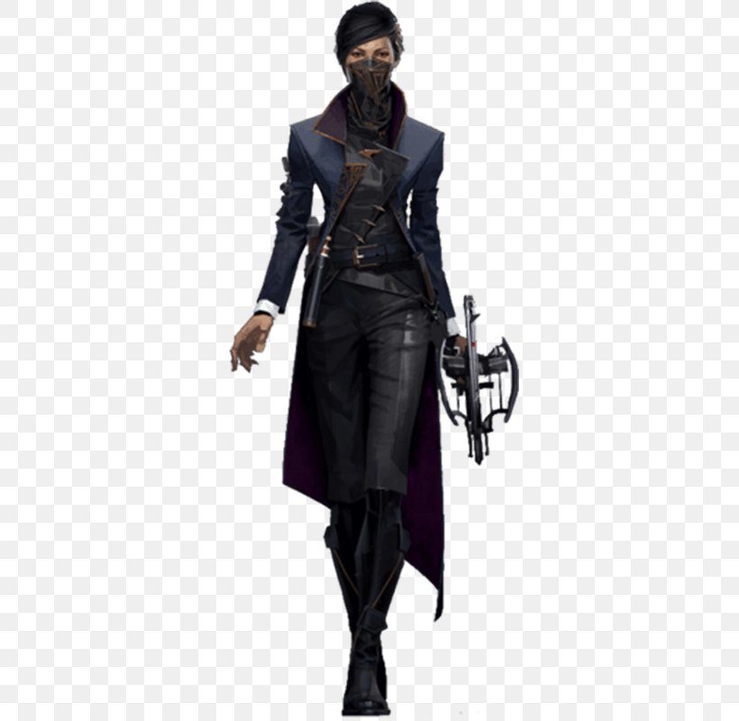 Dishonored 2 Dishonored: Death Of The Outsider Emily Kaldwin Video Game, PNG, 450x800px, Dishonored, Achievement, Bethesda Softworks, Black, Cosplay Download Free