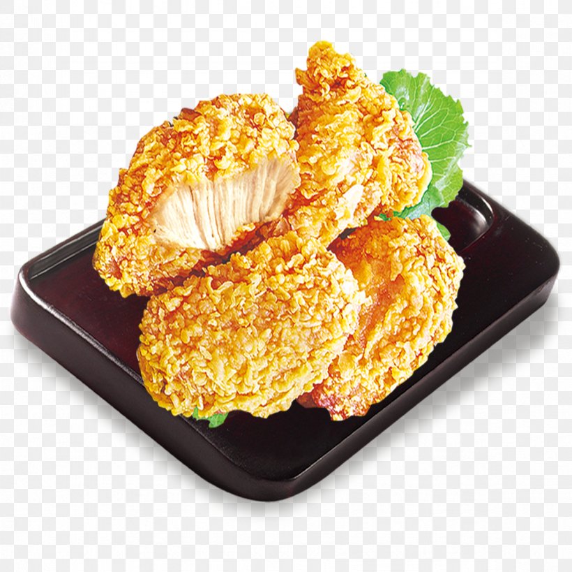 Fried Chicken Hot Dog Korokke Chicken Nugget Fast Food, PNG, 1181x1181px, Fried Chicken, Buffalo Wing, Chicken, Chicken Meat, Chicken Nugget Download Free
