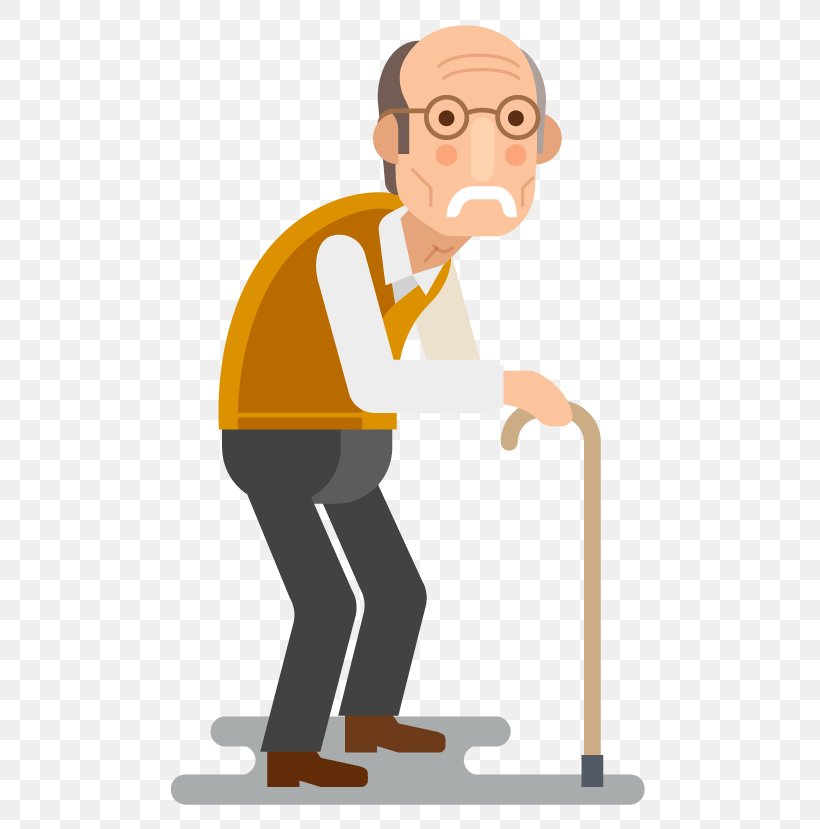 Old People, PNG, 633x829px, Cartoon, Art, Clip Art, Crutch, Finger Download Free