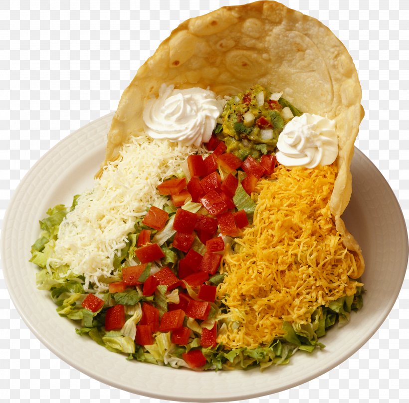 Taco Bell Taco Salad Vegetarian Cuisine Fast Food, PNG, 2712x2675px, Taco, American Food, Asian Food, Bowl, Breakfast Download Free